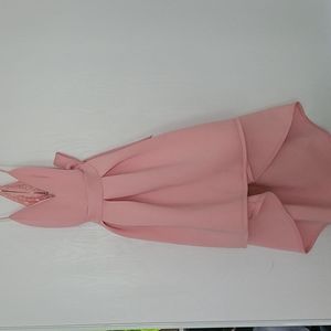 Fashion nova HI LOW. Purchased here. Dry cleaned. Perfect condition.  Soft Pink